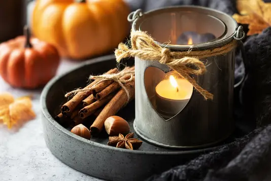 Herbstdekoration
