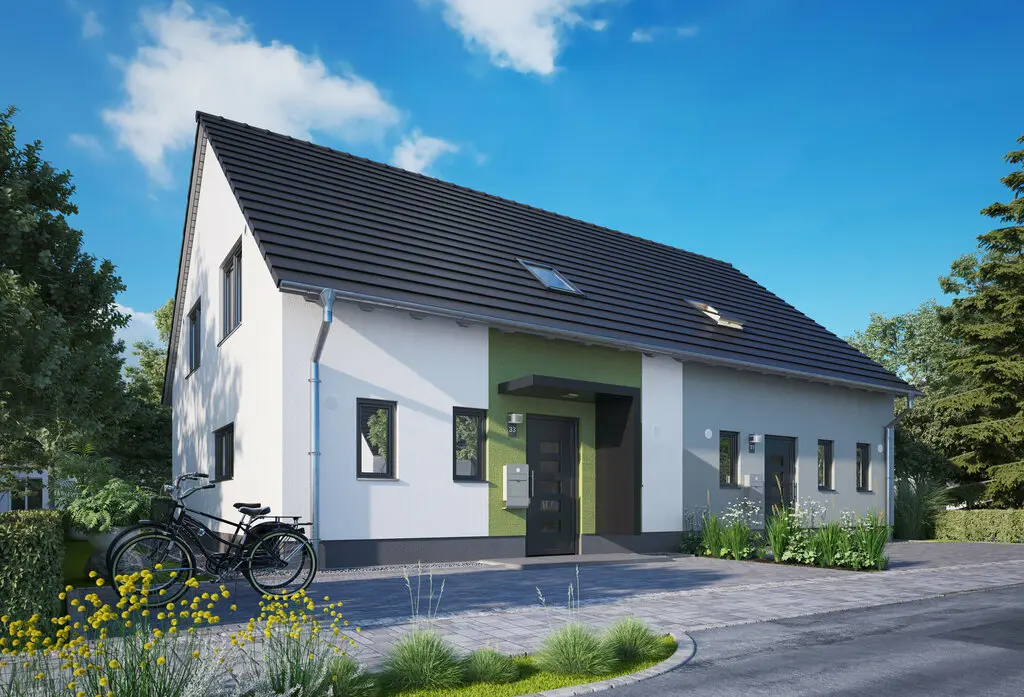 Doppelhaus-Behringen-116-Vordach-Links-Style